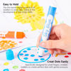 Picture of Shuttle Art Dot Markers, 10 Colors Washable Markers for Toddlers,Bingo Daubers Supplies Kids Preschool Children, Non Toxic Water-Based
