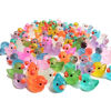 Picture of Cidinge 60 Pcs Mini Resin Ducks Luminous Tiny Ducks Miniature Duck Glow in The Dark for DIY Garden Dollhouse Duck Accessories Micro Landscape Aquarium Party Decor