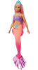 Picture of Barbie Dreamtopia Mermaid Doll with Curvy Body, Pink Hair, Ombre Tail & Headband Accessory