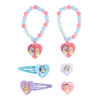 Picture of Luv Her Bluey Girls BFF 6 Piece Toy Jewelry Box Set with 2 Rings, 2 Bead Bracelets and Snap Hair Clips Ages 3+