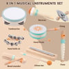 Picture of Toddlers Musical Instruments-Baby Montessori Wooden Musical Toys for Toddlers 1-3 Year Old,Kids Percussion Instruments Toy for 1 Year Boy&Girls,Christmas Birthday Gift for 1-3-5+ Year Old