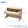 Picture of ZIPPY Kids Piano Keyboard, 25 Keys Digital Piano for Kids, Mini Music Educational Instrument Toy, Wood Piano for Toddlers Girls Boys, Oak
