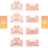 Picture of 32 Pack Valentines Day Gifts for Kids - Valentines Cards with Mini Heart Pop Fidget Toys Bulk - Valentine Exchange for Girls Boys School Class Classroom Fidget Toys Party Favors