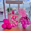 Picture of Pink Balloons Metallic Pink Balloon, 50Pcs 12Inch Hot Pink Chrome Pink Latex Balloons Baby Pink Balloons and Dark Magenta Pink Balloons for Birthday Baby Shower Princess Party Decorations