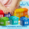 Picture of Play-Act Learning Toy for Toddlers 1 2 3 Years Old, Counting, Matching & Sorting Montessori Learning Farm Train Including 9 Farm Animals and 1 Farmer, Christmas Birthday Gift for Baby Boys Girls