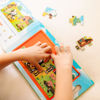 Picture of Melissa & Doug Take-Along Magnetic Jigsaw Puzzles Travel Toy On the Farm (2 15-Piece Puzzles) - FSC Certified