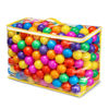 Picture of Hovenlay Ball Pit Balls Phthalate Free BPA Free Crush Proof Plastic - 7 Bright Colors in Reusable Play Toys for Kids with Storage Bag