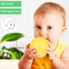 Picture of Hovenlay Ball Pit Balls Phthalate Free BPA Free Crush Proof Plastic - 7 Bright Colors in Reusable Play Toys for Kids with Storage Bag