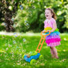 Picture of Lydaz Bubble Lawn Mower for Toddlers 1-3, Kids Bubble Blower Maker Machine, Summer Outdoor Push Yard Garden Toys, Valentines Day Birthday Gifts Toys for Preschool Baby Boys Girls Age 1 2 3+ Year Old