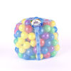 Picture of 200 Count Plastic Balls for Ball Pit, Phthalate and BPA Free, Crush Proof Play Balls for Ball Pit, Pit Balls in Assorted Colors in Reusable and Durable Mesh Storage Bag with Zipper