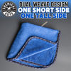 Picture of Chemical Guys MIC110003 Professional Grade Premium Microfiber Towels, Blue (16 Inch x 16 Inch) (Pack of 3) - Safe for Car Wash, Home Cleaning & Pet Drying Cloths
