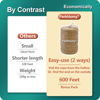 Picture of PerkHomy Natural Jute Twine 600 Feet Long Twine String for Crafts Gift Wrapping Packing Gardening Crochet Knitting Macrame Decor (Brown 2mm * 600feet)