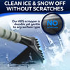 Picture of 27" Snow Brush & Ice Scrapers for Car Windshield with Foam Grip for Cars, SUV, Trucks - Detachable Сar Scraper - No Scratch - Heavy Duty Handle, Snow Broom, Remover, Easy Scraper, Gray