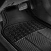 Picture of FH Group Automotive Floor Mats - Heavy-Duty Rubber, Universal Fit Full Set, ClimaProof, Trimmable For Most Cars, Sedan, SUV, Truck, Black