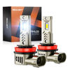 Picture of SEALIGHT H11 Bulbs or H8/H9/H16 Fog, 34000LM Super Bright L2S H11 LED Fog Bulb, 6500K H11 Light Bulb with 1:1 Mini Size, H8 H9 Driving Fog Lights with 25000RPM Cooling Fan, Plug-N-Play, Pack of 2