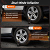 Picture of OlarHike Cordless Tire Inflator Portable Air Compressor-Dual Mode Inflation, 5400mAh Auto Air Pump for Car Tires, Bicycle, Bike, Motorcycle, Smart Electric Pump with LED Light & Digital Pressure Gauge