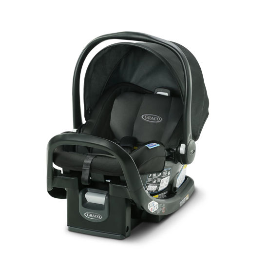 Picture of Graco SnugFit 35 Infant Car Seat with Simply Safe Adjust Harness System | Baby Car Seat with Anti Rebound Bar, Gotham