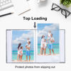 Picture of Vienrose Small Photo Album 4x6 Photos, 2 Pack Linen Cover Mini Photo Book, 26-Page Holds 52 Pictures, Artwork or Postcards Storage for Baby, Grey