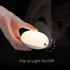 Picture of Anico EASZZZ Baby Night Light, Nursery Night Lamp for Breastfeeding, Soft BPA Free Silicone Touch Night Lamp, Eye Caring, Easy Flip Design, Stepless Dimming, 1-Pack