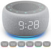 Picture of Buffbee Sound Machine & Alarm Clock 2-in-1, 18 Soothing Sound, 7 Night Light, Sleep Timer, Precise 30-Level Volume Control White Noise Machine