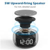 Picture of Buffbee Sound Machine & Alarm Clock 2-in-1, 18 Soothing Sound, 7 Night Light, Sleep Timer, Precise 30-Level Volume Control White Noise Machine