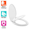Picture of Little2Big Toilet Seat with Built-In Toddler Potty Training Seat, Slow Close, Easy to Install, ROUND, White