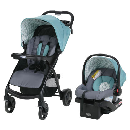 Picture of Graco Verb Travel System | Includes Verb Stroller and SnugRide 30 Infant Car Seat, Merrick | Stroller and Carseat Combo