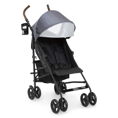 Picture of Delta Children 365 Plus Stroller - Lightweight Travel Stroller with Compact Fold, Iron