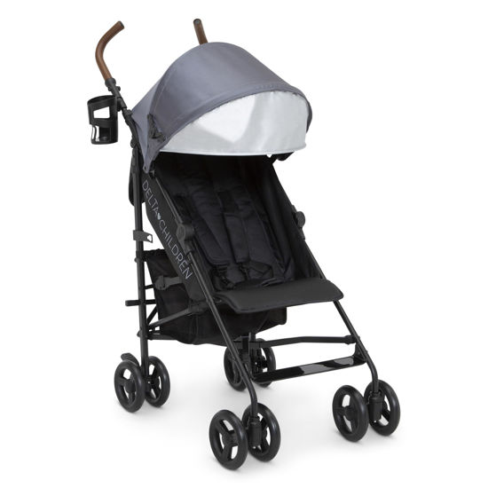 Picture of Delta Children 365 Plus Stroller - Lightweight Travel Stroller with Compact Fold, Iron