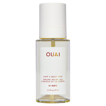 Picture of OUAI St. Barts Hair and Body Mist - Tropical-Scented Hair Perfume and Body Spray - Notes of Dragonfruit, Orange Blossom, Tuberose & Musk (3.3 Fl Oz)