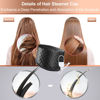 Picture of Heat Cap for Deep Conditioning, Ingeware Thermal Cap for Hair Steamer Cap for Natural Hair Portable Electric Heat Hair Spa Cap for Home Use Pattern (Solid Black)