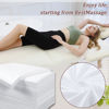 Picture of 100 Pcs Disposable Bed Sheets 31" x 71" Massage Table Sheets Non Woven Fabric SPA Bed Cover Breathable for Massage Beauty Tattoos (100 Pcs White)