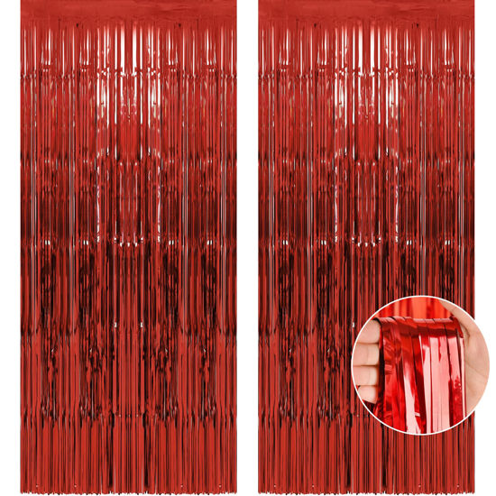 Picture of OHOME Valentines Day Decorations - Valentines Decor | Valentines Backdrop - Valentine Decorations for Home Indoor Outdoor - Valentines Banner for Wall Door | Galentines Day Accessories Party Favors
