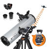 Picture of CELESTRON StarSense Explorer DX 130AZ Smartphone App-Enabled Telescope - Works with StarSense App to Help You Find Stars, Planets & More - 130mm Newtonian Reflector - iPhone/Android Compatible