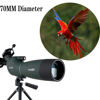 Picture of SVBONY SV28 Spotting Scopes with Tripod,Hunting,25-75x70,Angled,Waterproof,Range Shooting Scope,with Phone Adapter,Compact, for Target Shooting,Birding,Wildlife Viewing