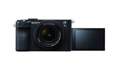 Picture of Sony Alpha 7C II Full-frame Interchangeable Lens Hybrid Camera Body with 28-60mm Lens (Black) (Renewed)