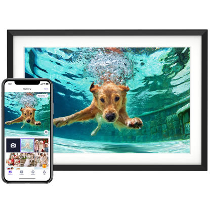 Picture of Euphro 10.1'' Digital Picture Frame with 32GB Storage, Digital Photo Frame with 1280x800 IPS Touch Screen, Share Photos/Videos and Send Best Wishes via Free App
