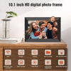 Picture of BIGASUO 10.1 Inch WiFi Digital Picture Frame, IPS HD Touch Screen Cloud Smart Photo Frames with Built-in 32GB Memory, Wall Mountable, Auto-Rotate, Share Photos Instantly from Anywhere