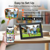 Picture of Apofial Digital Picture Frame 10.1 Inch WiFi Digital Photo Frame,1280 * 800 HD IPS Touch Screen Smart Cloud Photo Frame, to Share Photos Or Videos Remotely Via APP Email (Black)