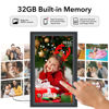 Picture of FRAMEO Digital Picture Frame- 15.6inch Digital Photo Frame with 1920 * 1080 IPS Touch Screen HD Disply,Built-in 32GB Storage,Wall-Mounted,Digital Frame Share Photos and Videos via Free App