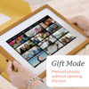 Picture of Skylight Digital Picture Frame - WiFi Enabled with Load from Phone Capability, Touch Screen Digital Photo Frame Display - Customizable Gift for Friends and Family - 10 Inch Gold