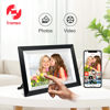 Picture of 32GB FRAMEO 10.1 Inch Smart WiFi Digital Photo Frame 1280x800 IPS LCD Touch Screen, Auto-Rotate Portrait and Landscape, Built in 32GB Memory, Share Moments Instantly via Frameo App from Anywhere