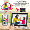 Picture of FRAMEO Digital Photo Frame, 10.1 Inch WiFi Digital Picture Frame with 1280x800 IPS HD Touch Screen, 32GB Storage Auto-Rotate Wall Mountable Easy Share Photos or Videos via Frameo App from Anywhere