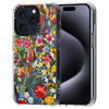 Picture of MOSNOVO Case for iPhone 15 Pro, [Buffertech 6.6ft Military-Grade Drop Protection] [Anti Peel Off Tech] Clear TPU Bumper Phone Case Cover Design - in The Garden