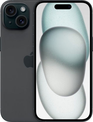 Picture of Apple iPhone 15, 128GB, Black - Unlocked (Renewed)