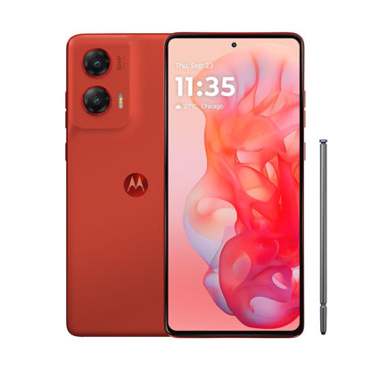 Picture of Moto G Stylus 5G | 2024 | Unlocked | Made for US 8/256GB | 50MP Camera | Scarlet Wave