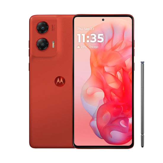 Picture of Moto G Stylus 5G | 2024 | Unlocked | Made for US 8/256GB | 50MP Camera | Scarlet Wave