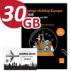 Picture of Orange Holiday Europe Prepaid SIM Card Combo Deal 30GB Internet Data in 5G/4G/LTE (Data tethering Allowed)+120min & 1000 Texts from Europe to Any Country Worldwide+1 Sim Card Holder+1 Pin