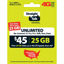 Picture of Straight Talk $45 30 Day Service Card (Mail Delivery)