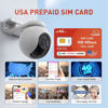 Picture of TALKSIM Data SIM Card 1.1GB 30Days Support Verizon, AT&T and T-Mobile, 4G LTE USA SIM Card Compatible with Unlocked Security Camera/GPS Tracker/Router/Mobile WiFi Hotspot/Tablet iot Devices